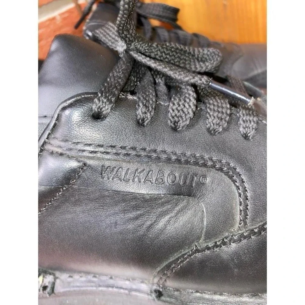 EVA-TECH Footonic II Ultra Walkabout‎ black Oxford Leather shoes Size 9.5E